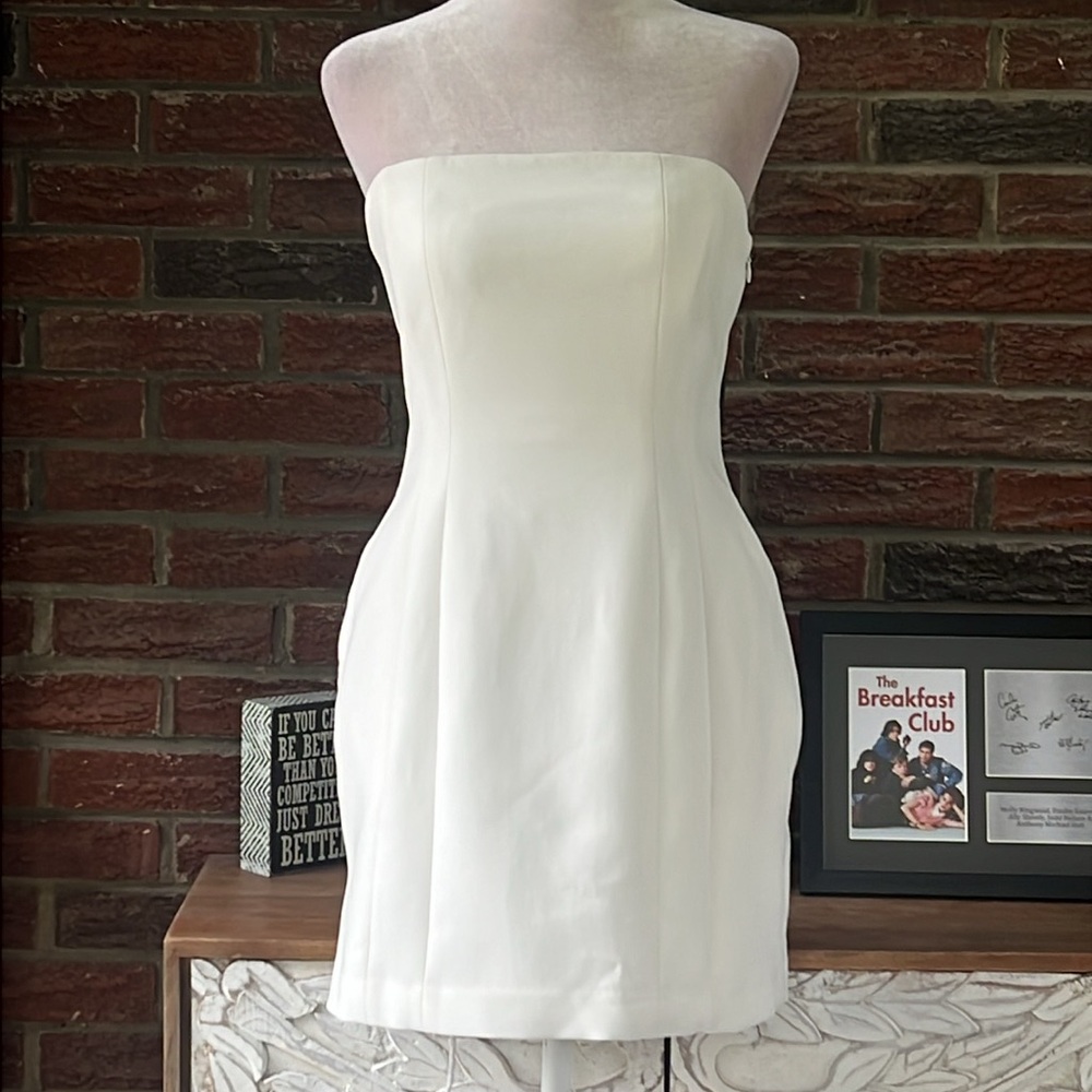 A.L.C. Elsie Revolve Strapless Mini Dress NWT Size 2 - Picture 4 of 8